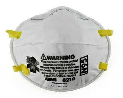 3M™ Particulate Respirator 8210, N95 160 EA/Case - WS Supply Store