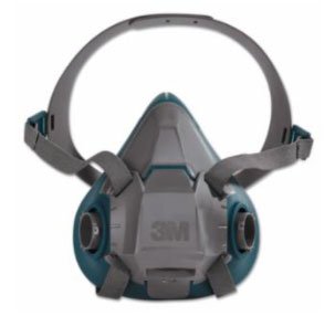 3M Rugged Comfort Half - Facepiece Reusable Respirator, Large - WS Supply Store