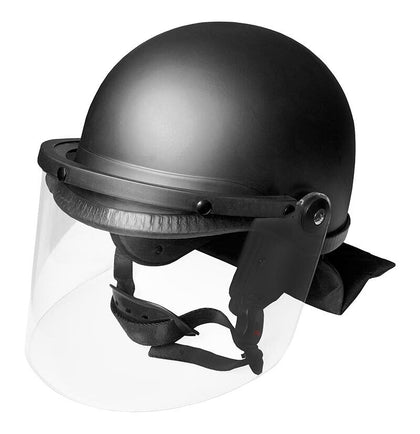 Damascus DH1 Riot Control Helmet : ABS Shell / PC Face Shield - WS Supply Store