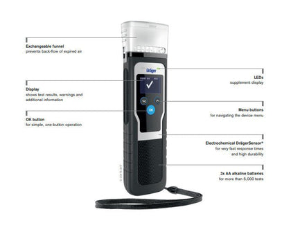 Dräger Alcotest 5000 - V3 - PN: 8327703 - WS Supply Store
