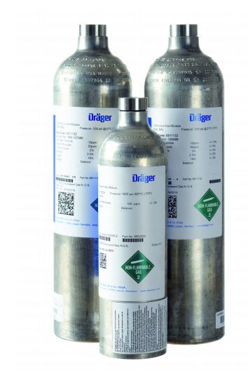 Dräger Cal Gas 116 L, 10 ppm NO2/Air - PN 4594550 - WS Supply Store