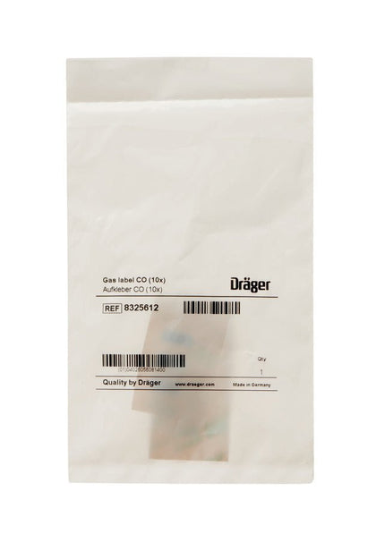 Dräger Gas label CO (10x) - PN : 8325612 - WS Supply Store