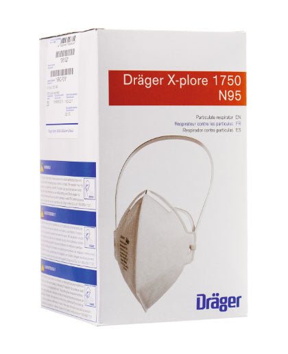 Dräger X - Plore 1750 N95 Mask - NIOSH approved - PN: 3951329 - WS Supply Store