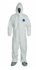 DuPont Tyvek® Coveralls with attached Boots, White, 2X - Large - WS Supply Store