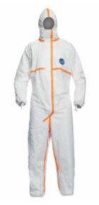 DuPont Tyvek Hooded Coveralls with Elastic Wrists and Ankles, 2X - Large, White - WS Supply Store